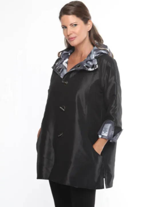Oopéra Ladies' Reversible Raincoat Three musicians