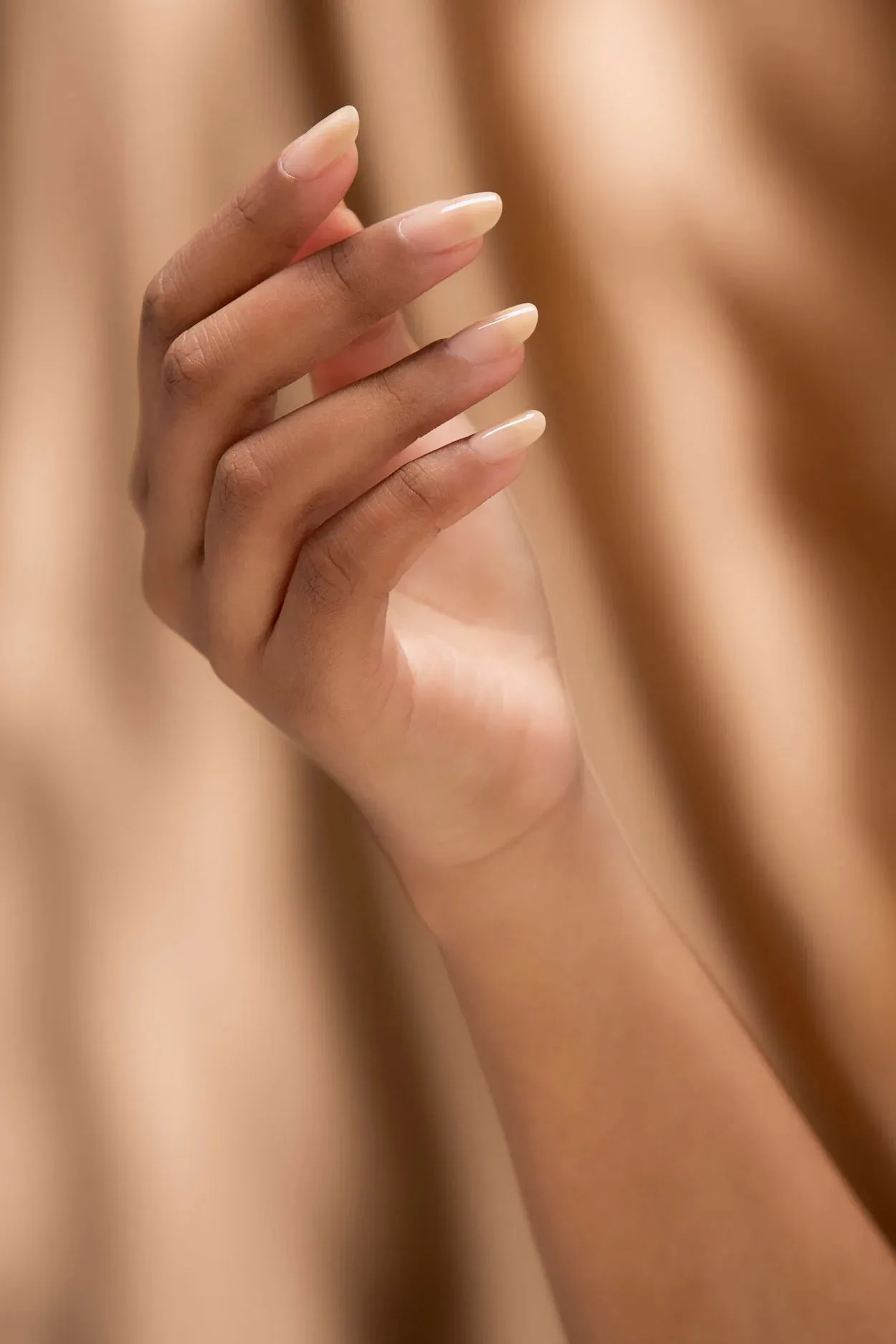 Organza Sheer Pale Peach Nail Polish