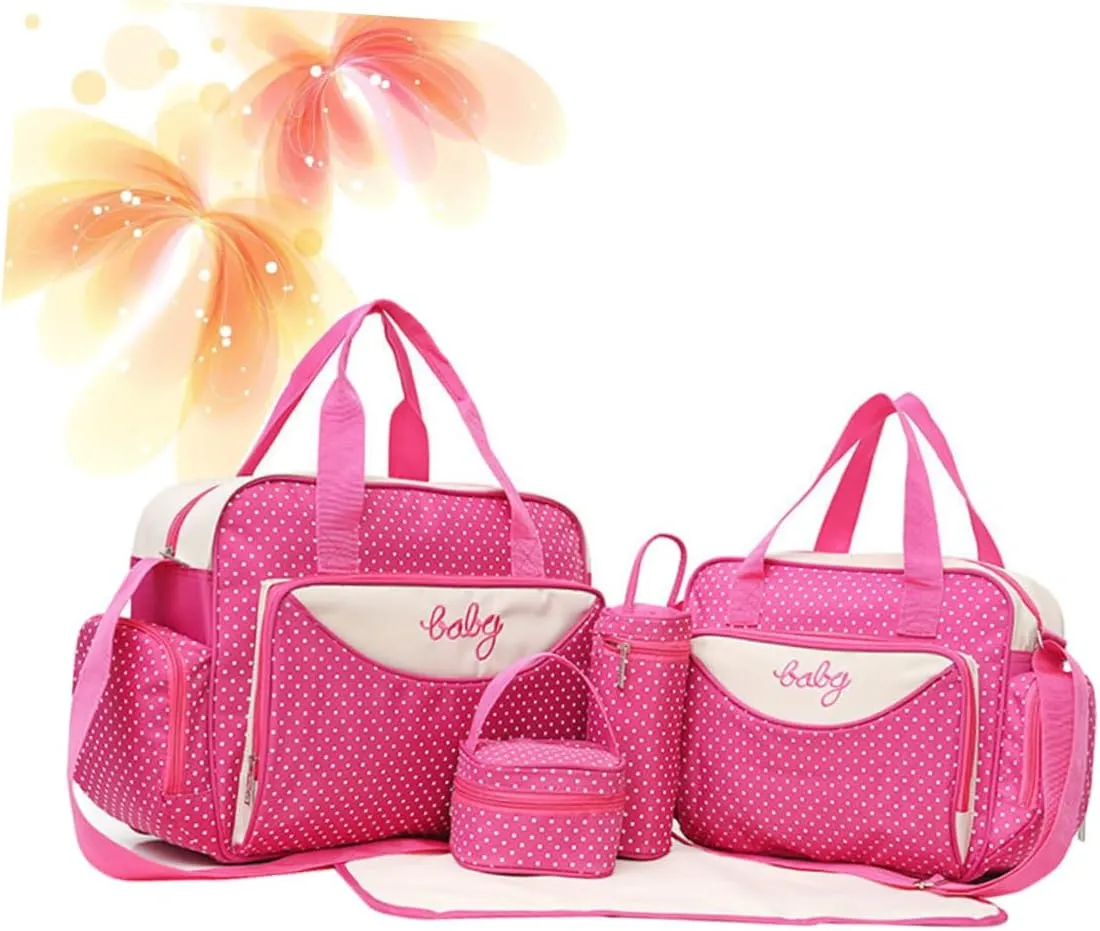 PRETYZOOM 1 Set 5pcs Handbags for Mommy Baby Bag for Women Large Capacity Tote Bag Mommy Tote