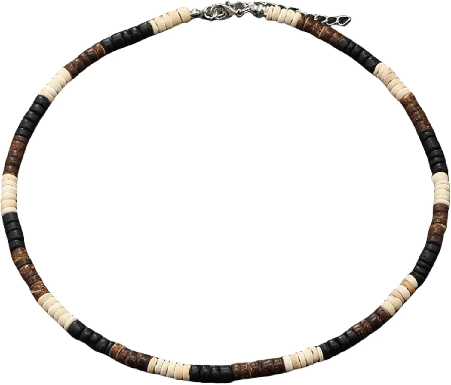 Puka Shell Necklace for Men Surfer Necklace Seashell Chokers Beach Necklace for Women Summer Beaded Necklace Jewelry