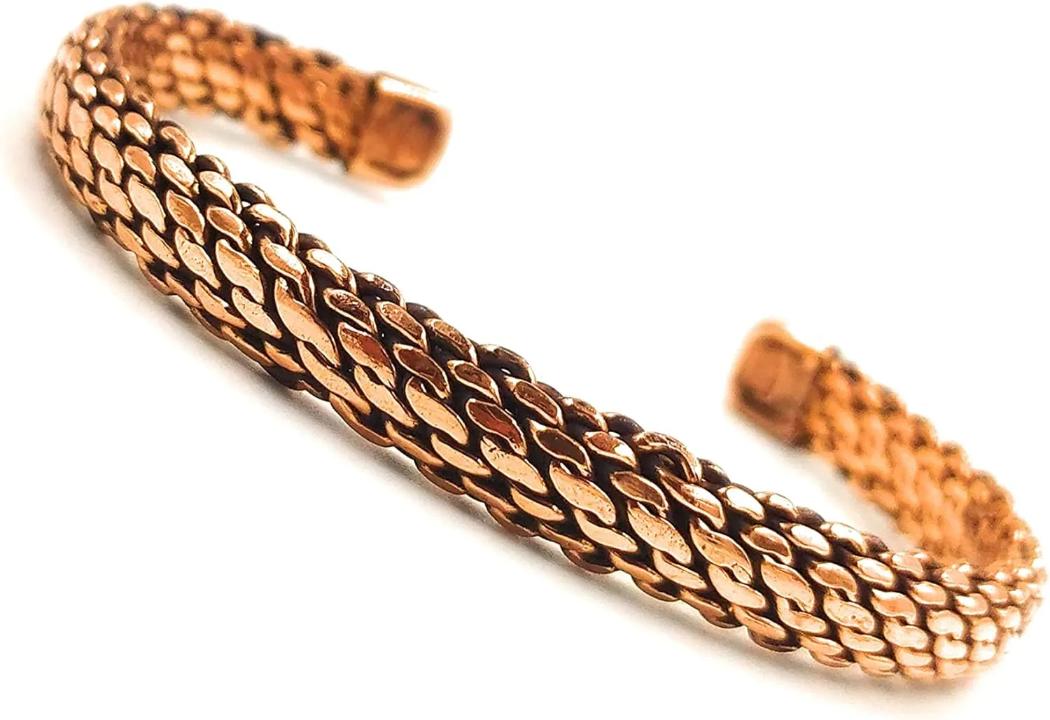 pure copper bracelets cuff kada bangle for men and women