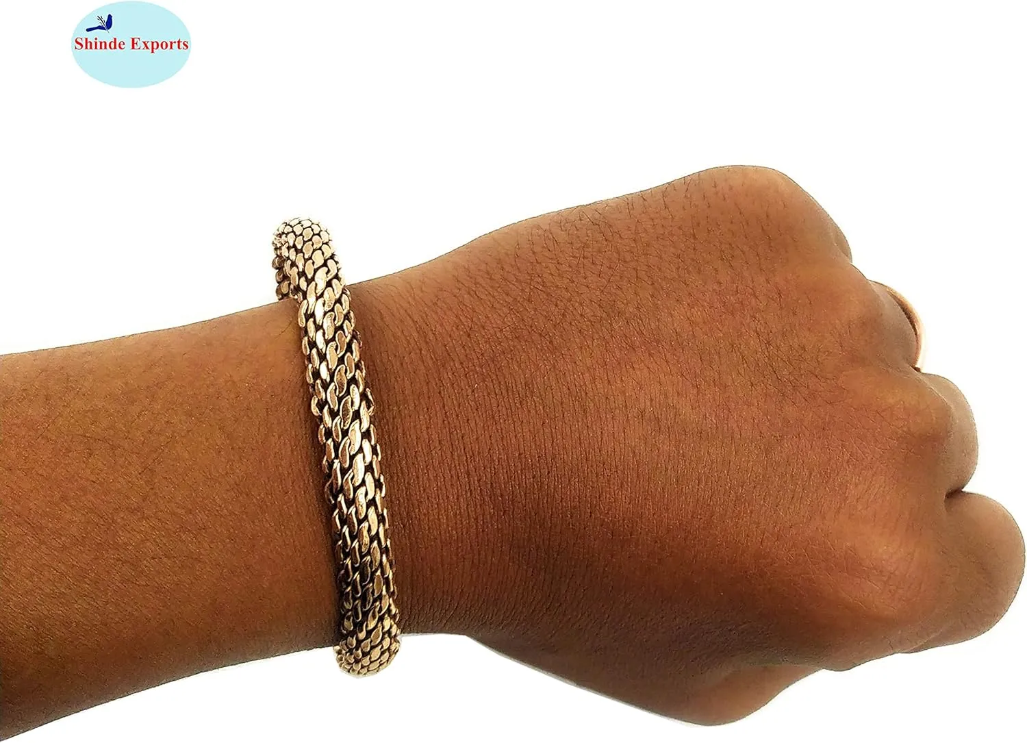 pure copper bracelets cuff kada bangle for men and women