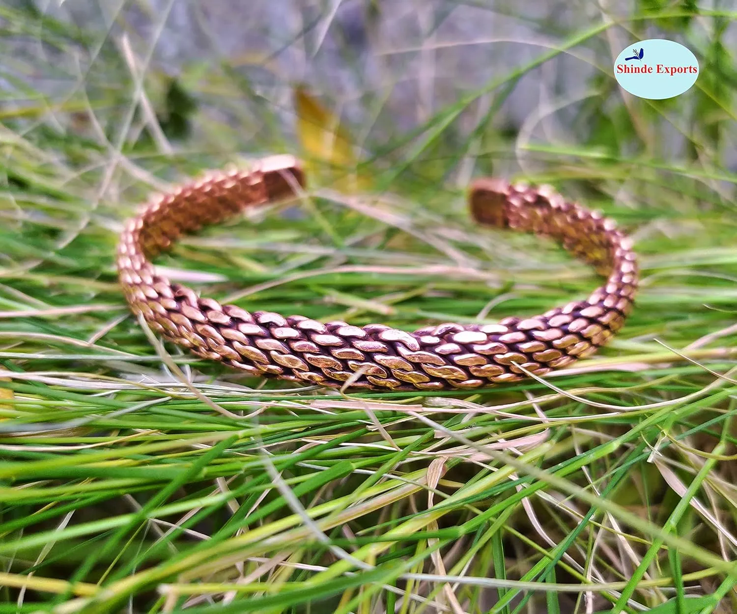 pure copper bracelets cuff kada bangle for men and women