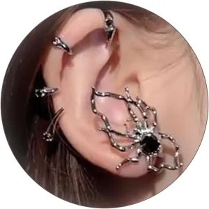 Quartet Earrings Claw Earrings for Women Gold Ear Cuff Earrings Double Hoop Huggie Earrings for Single Piercing Illusion Climber Earrings Rhinestone Ear Cuffs Jewelry Gifts for Womens