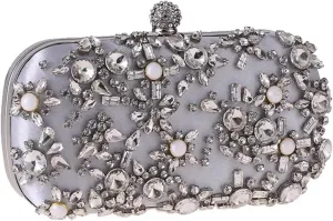 Rhinestone Bags Women's Evening Clutch Bag Party Purse Wedding Clutches For Bridal