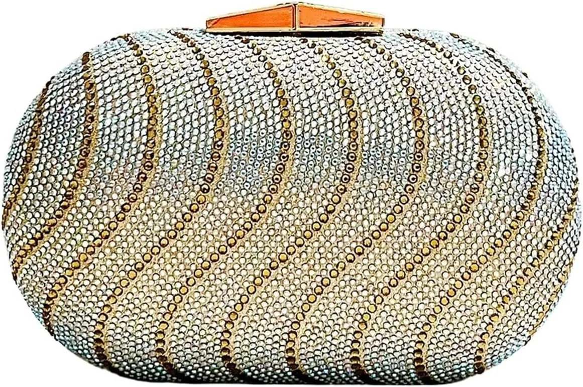 Rhinestone Clutch Women Handheld Bag Full Diamond Dinner Bag Lady Evening Party Bag Small Wedding Bag Clutch Purse