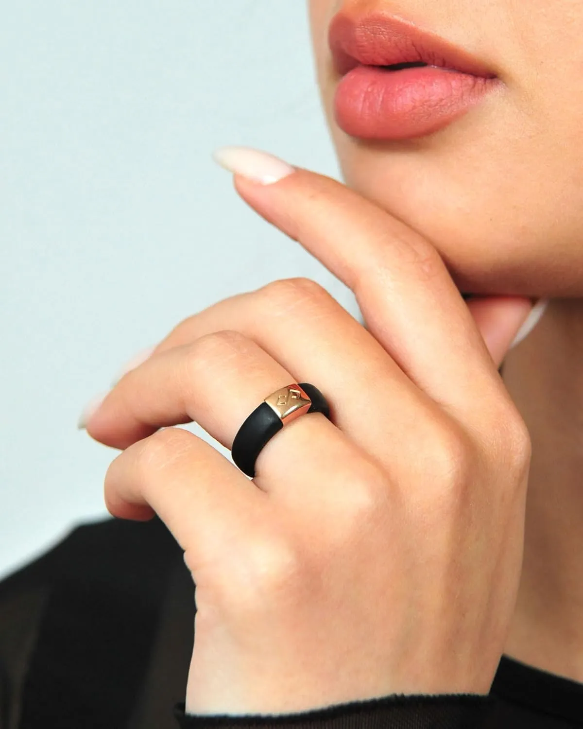 Rinfit Matching Silicone Rings for Couples - Silicone Wedding Bands Sets for Him and Her - MetalInfinity & Infinity Patented Design