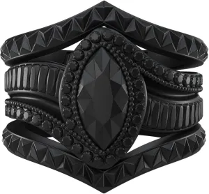 Rinfit Silicone Rings for Women - Engagement or Promise Ring & Stackable Set - Womens Rubber Wedding Rings & Silicone Wedding Bands - Patented Design