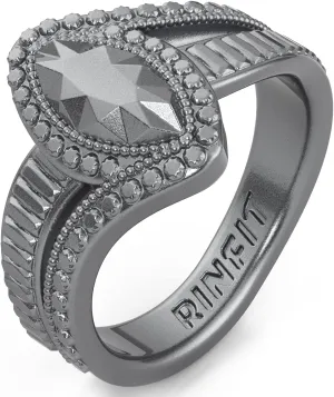 Rinfit Silicone Rings for Women - Promise Ring for Her - Rubber Wedding Bands Women - Marquise & Pear - Patented Design