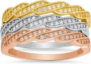 Rings for Women Sterling Silver Cubic Zirconia Ring | Engagement Ring, Wedding Rings for Women | 14k Gold Rings & Wedding Bands for Women | 925 Sterling Silver Moissanite Rings for Women
