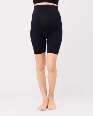 Ripe Maternity Seamless Support Shorts in Black & Natural