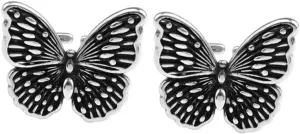SAFIGLE Elegant Retro Butterfly Ring Set 2 Pieces Open Ring Non-deformable and Comfortable Fit
