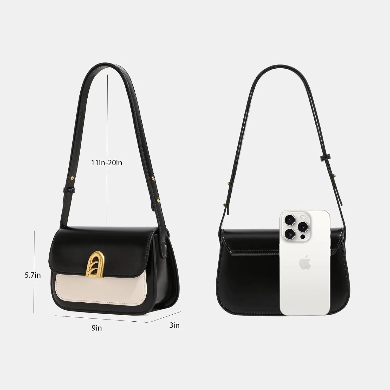 Shoulder Bags for Women Y2k Trendy Purse and Handbags Small Crossbody Bag Leather Hobo Handbag