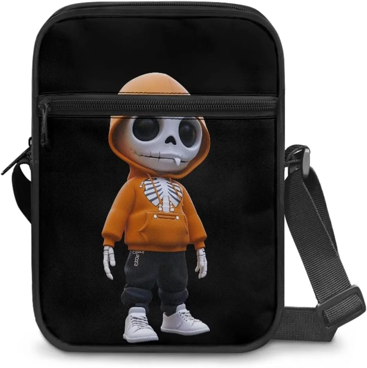 Small Crossbody Shoulder Bags Polyester Satchel Messenger Sling Purse Bag for Women Men