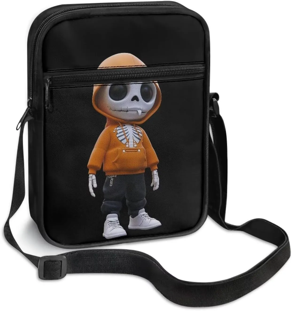 Small Crossbody Shoulder Bags Polyester Satchel Messenger Sling Purse Bag for Women Men