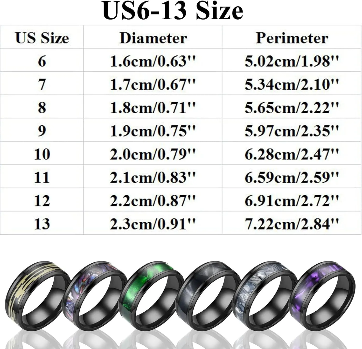 Stainless Steel Spinner Ring for Women Luminous Dragon Pattern Glowing Anxiety Ring Engagement Wedding Band Gifts