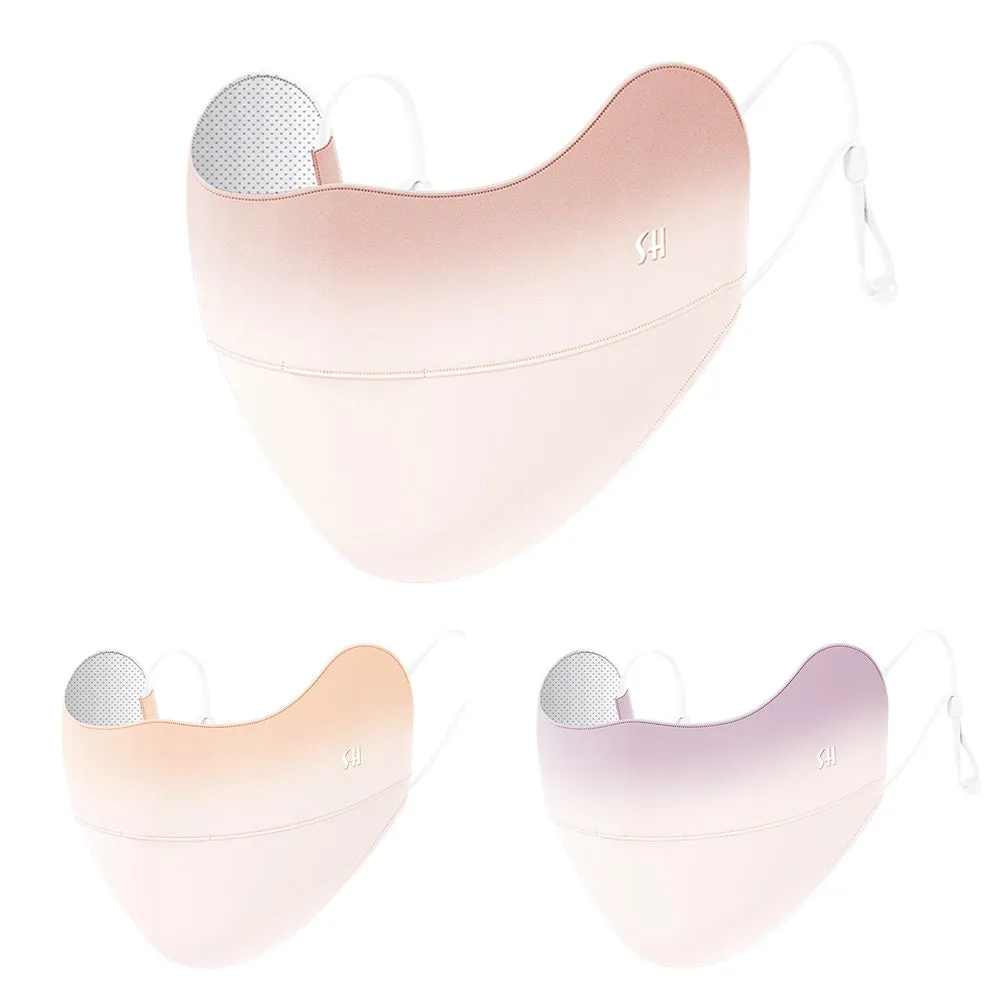Summer Cooling Gradient UV Protection Face Mask