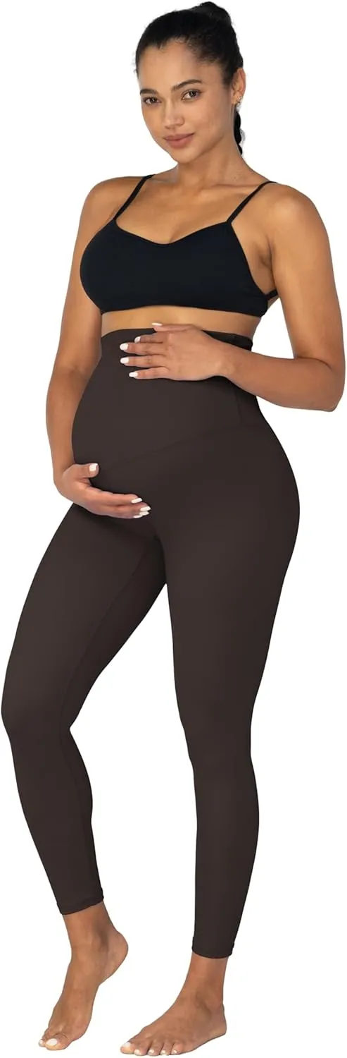 Sunzel Sunzfly Maternity Leggings for Women Over The Belly Buttery Soft Pregnancy Yoga Pants for Spring Summer Workout Lounge