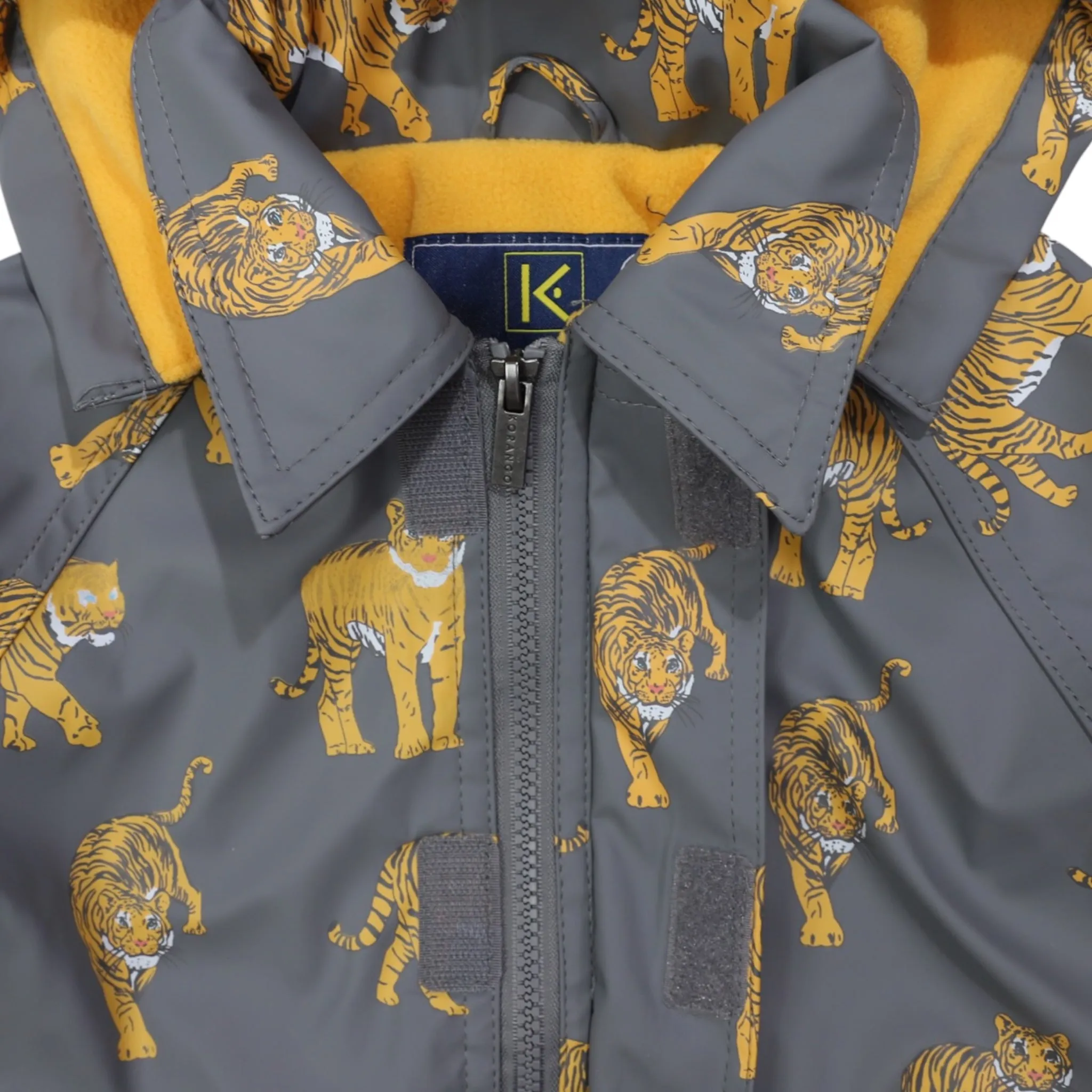Tiger Raincoat Charcoal