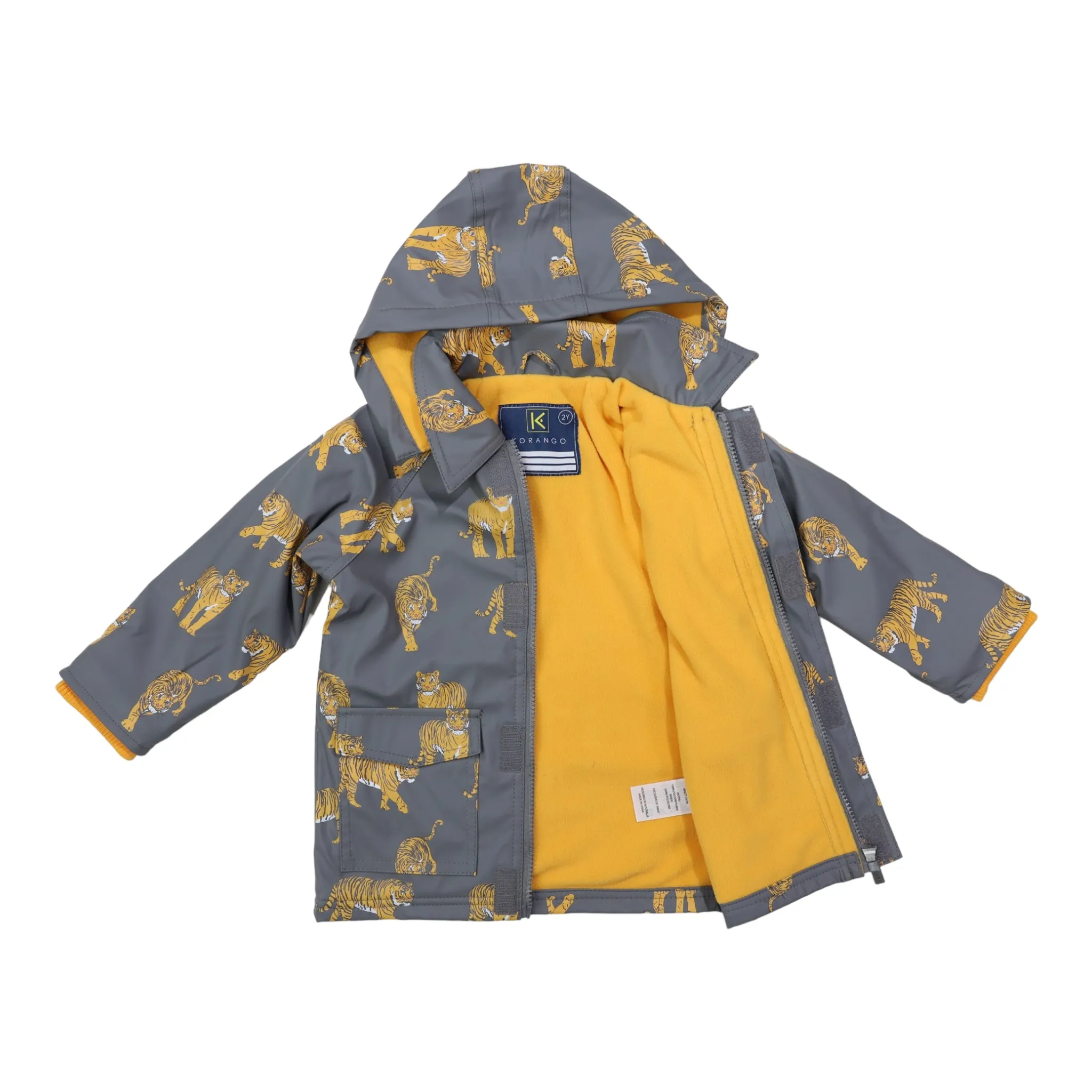 Tiger Raincoat Charcoal