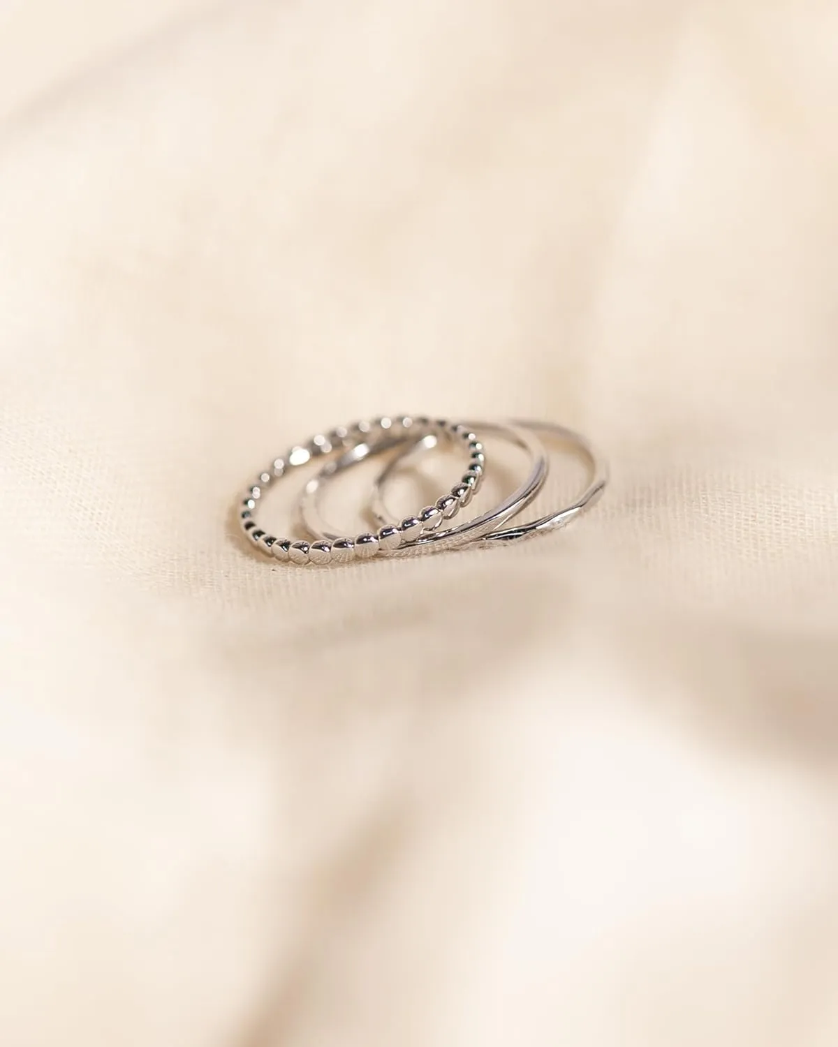TLY Stackable Rings for Women Non Tarnish 18K Gold Silver Plated Dainty Stacking Rings Set Thumb Thin Cute Knuckle Pinky Finger Ring Promise Engagement Wedding Band Rings Size 5 6 7 8 9 10 Trendy Jewelry Gift for Women