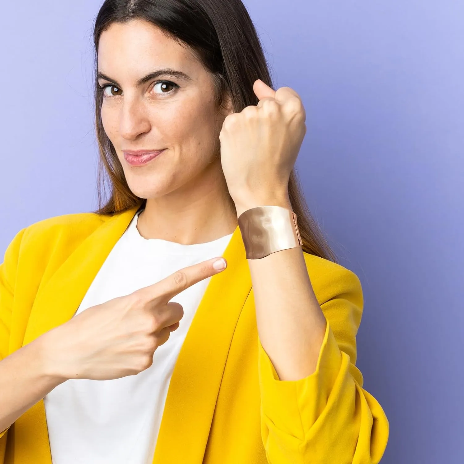 Todenb Gold Cuff Bangle Bracelets,Open Wide Wire Adjustable Bracelets,Irregular Geometry Chunky Wrap Bracelet Adjustable Jewelry