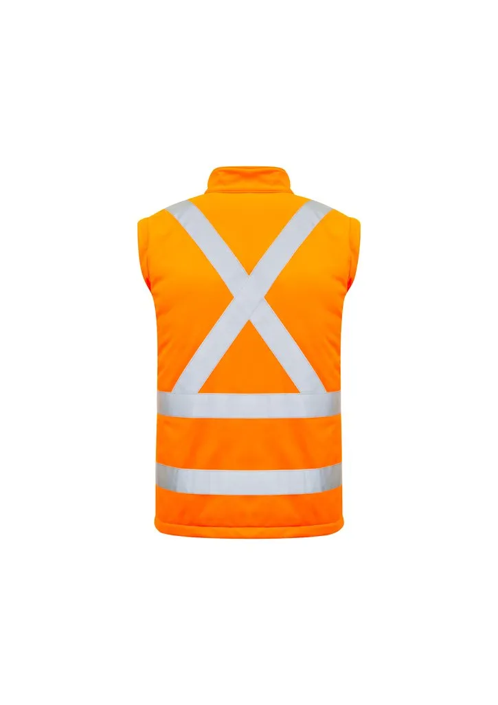 Unisex Hi Vis 2 in 1 X Back Soft Shell Jacket