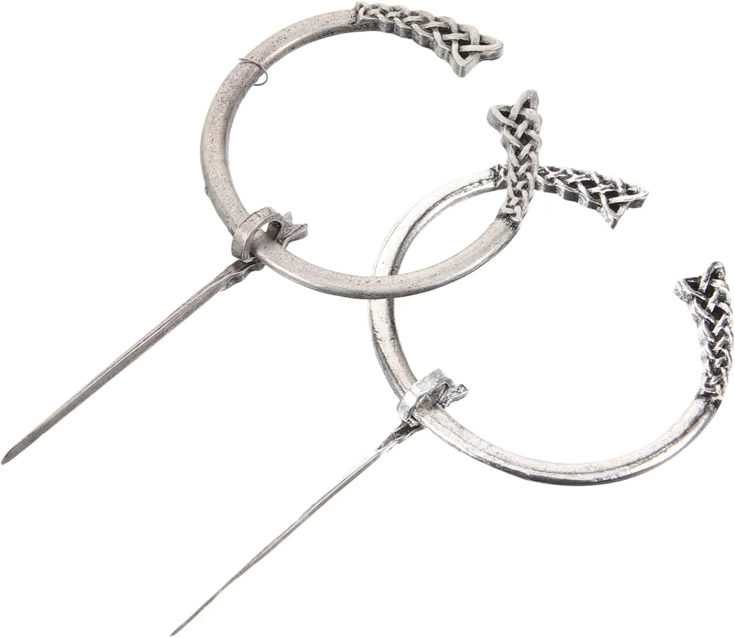 VALICLUD Retro Viking Brooch Pins 2pcs Viking Brooches Fashionable Viking Decor for Women