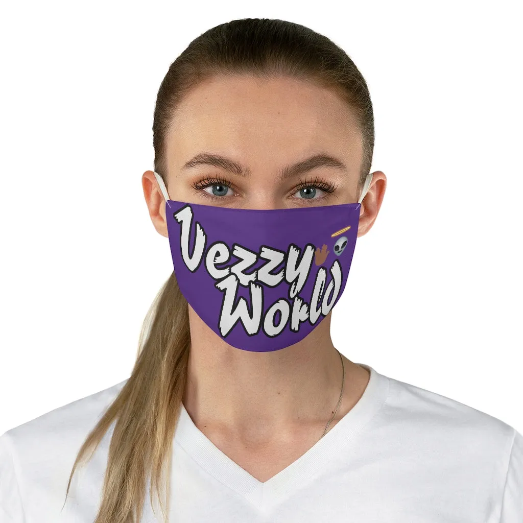 VezzyWorld w/ - Purple Face Mask