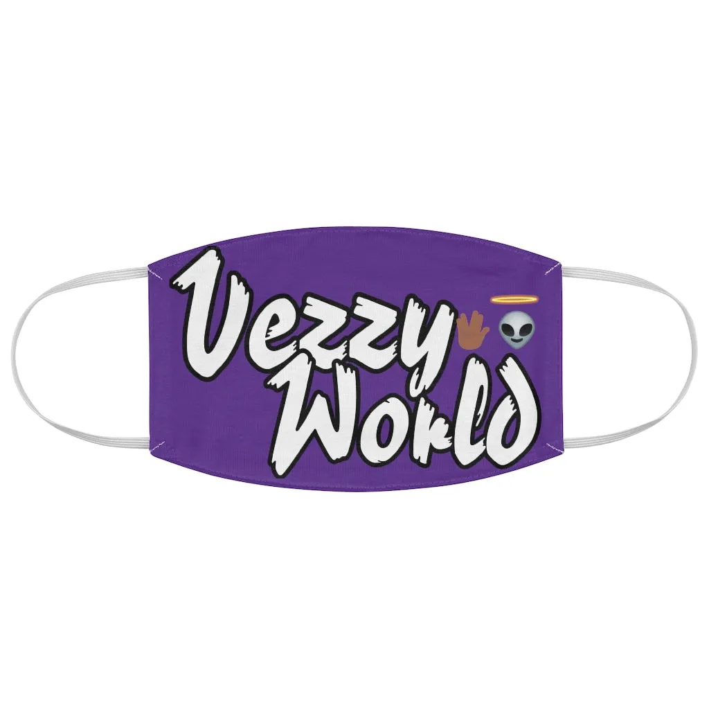 VezzyWorld w/ - Purple Face Mask