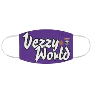 VezzyWorld w/ - Purple Face Mask