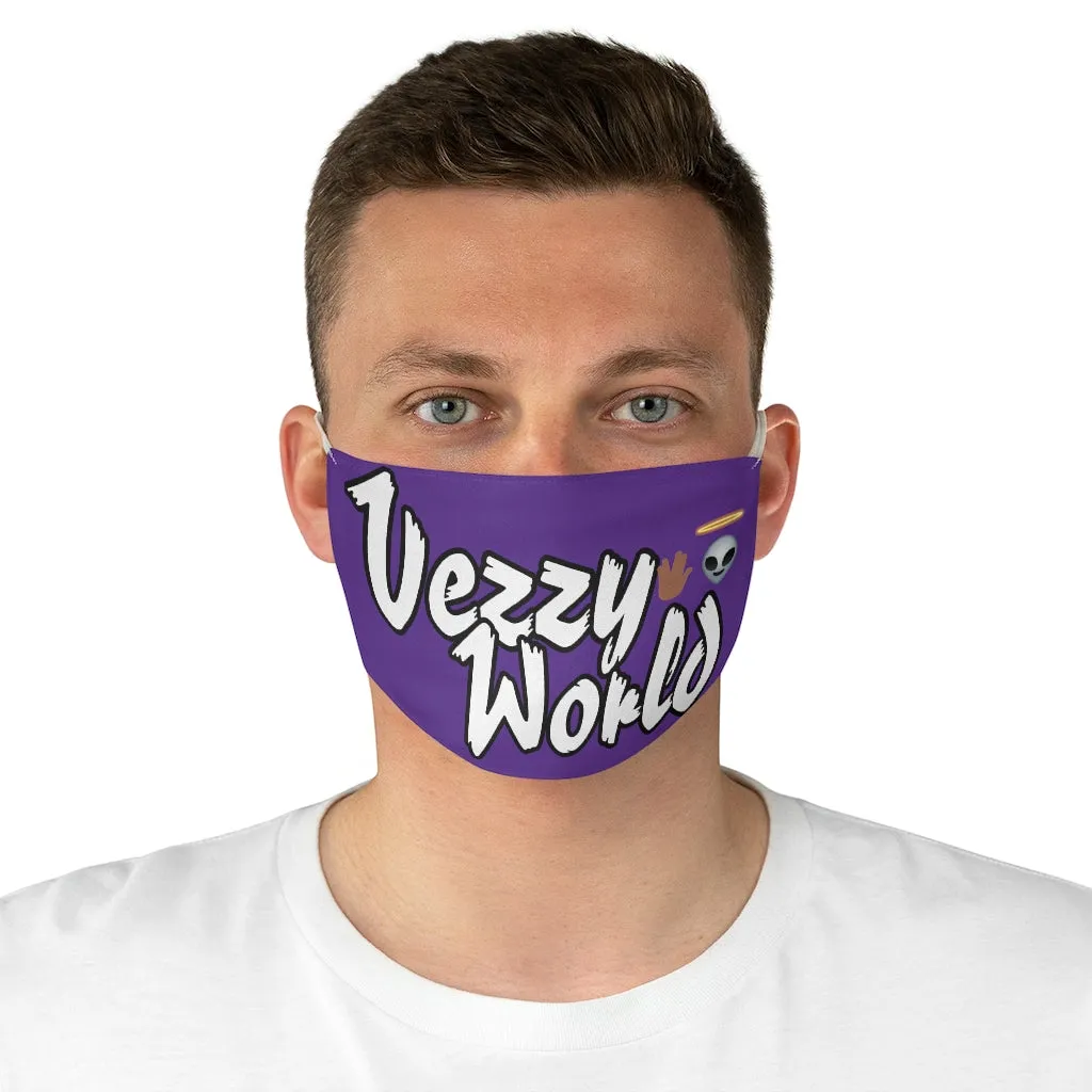 VezzyWorld w/ - Purple Face Mask