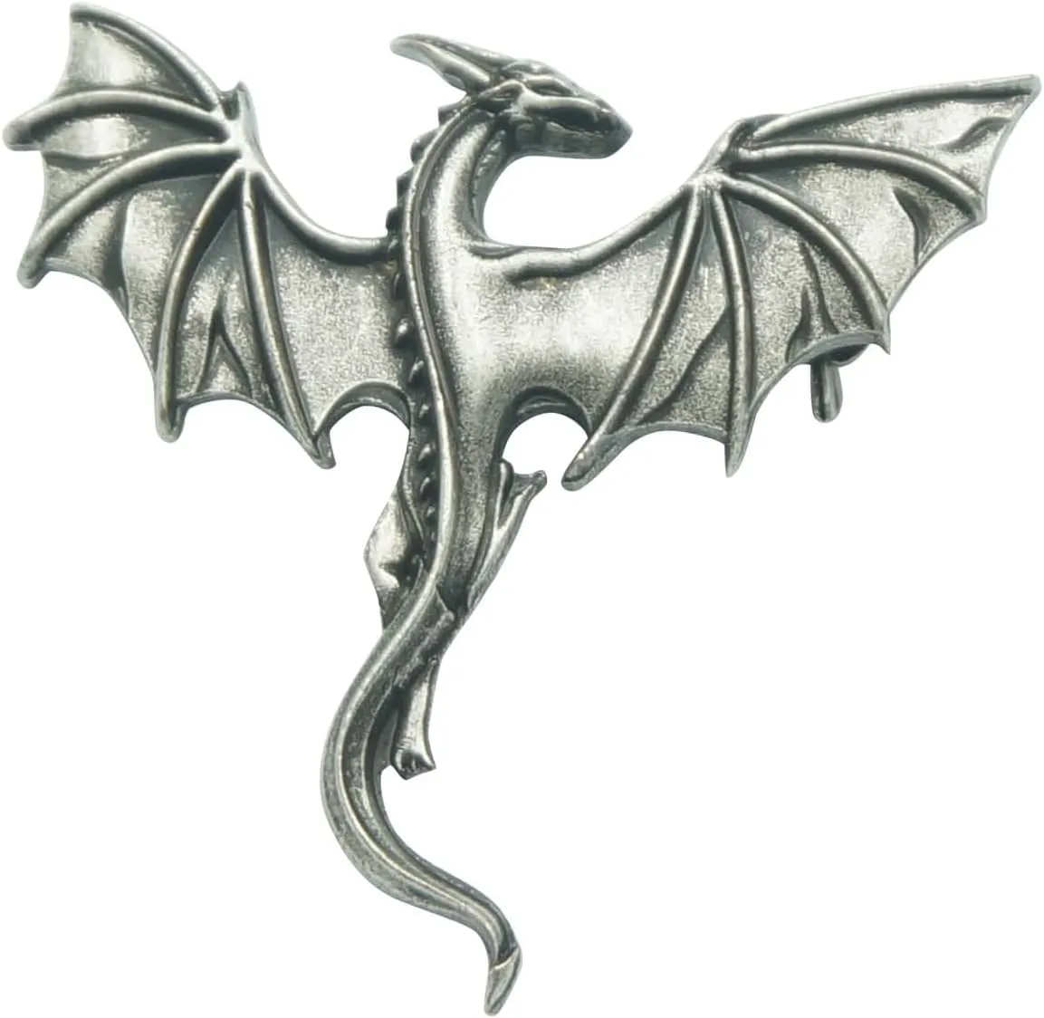 Vintage Gothic Punk Celtic Dragon Brooch Men's Brooch Accessory