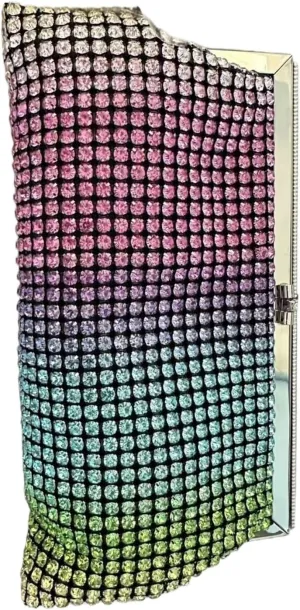 Women Evening Bags And Clutches Formal Dinner Diamond Handbags Wedding Rhinestone Purse For Party Prom Cocktail Wedding