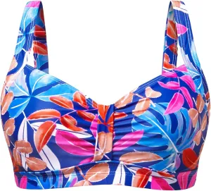 Women Underwire Bikini Top - Supportive Push Up Swim Top Only 2025 Retro Bathing Suit Tops