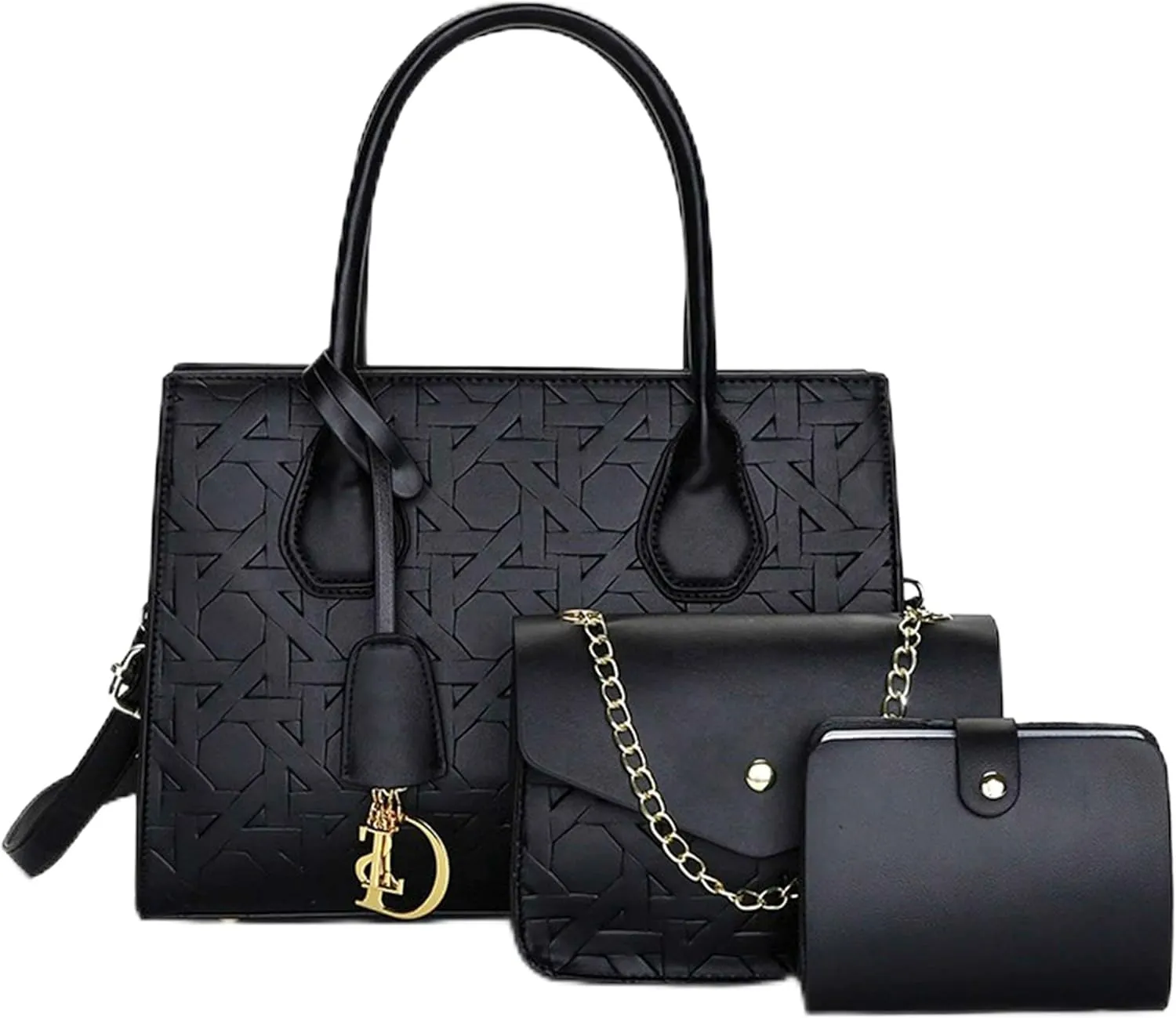 Womens Crossbody Purses & Handbags, PU Leather Tote, Top Handle Satchel Shoulder Bags, Briefcase for Women