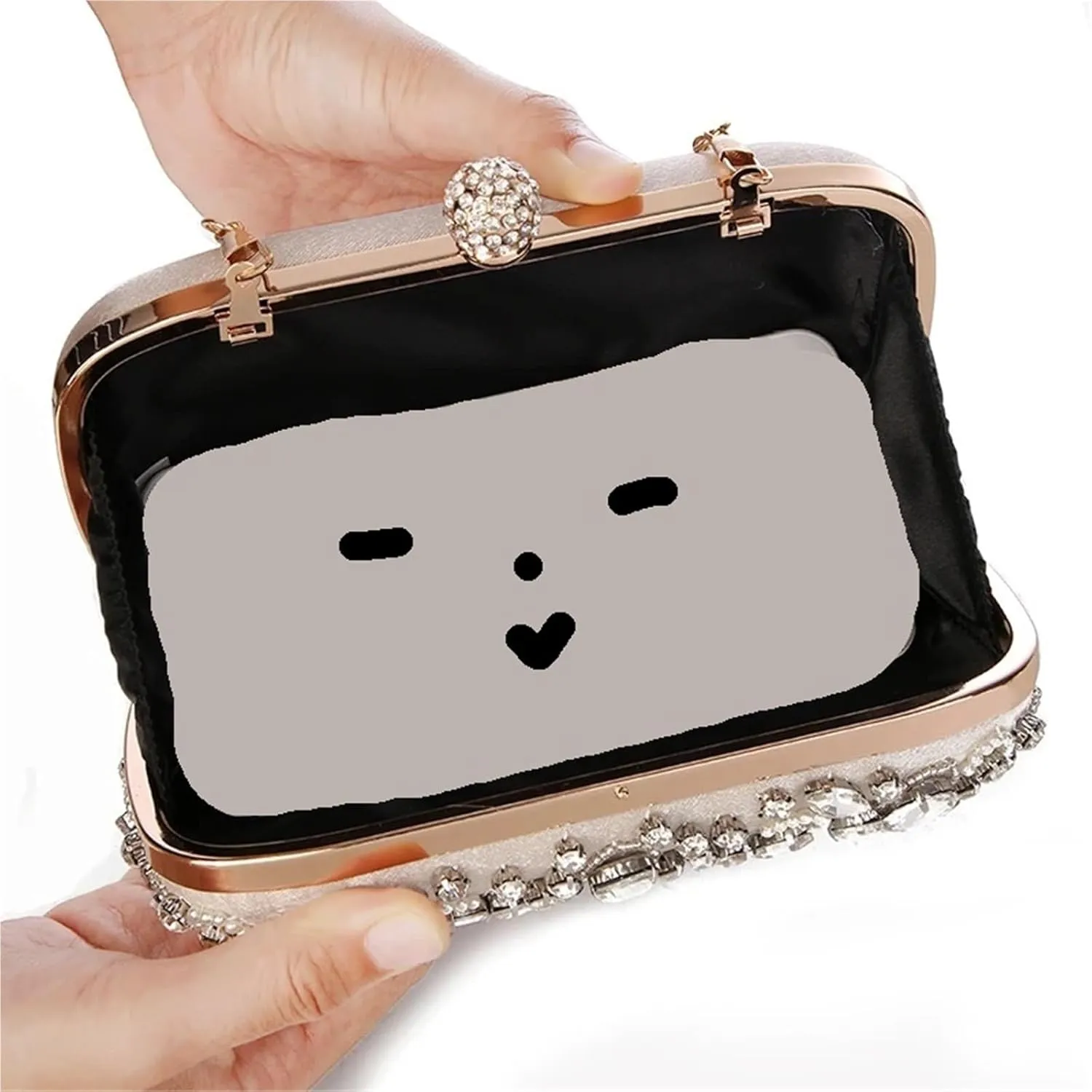 Women's Evening Clutch Bag Party Purse Wedding Clutches For Bridal For Walks
