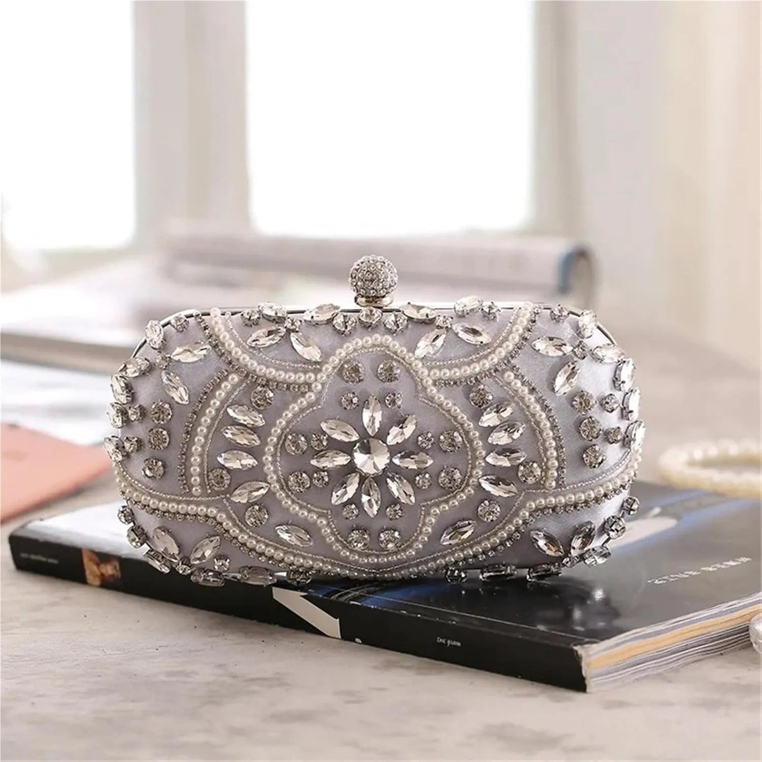 Women's Evening Clutch Bag Party Purse Wedding Clutches For Bridal For Wedding Party Prom