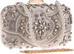 Women's Evening Clutch Bag Party Purse Wedding Clutches For Bridal For Wedding Party Prom