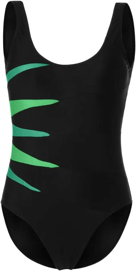 Womens Plus Size One Piece Swimsuit Vintage Trending Modest Bathing Suits Cute Full Coverage Swimsuits
