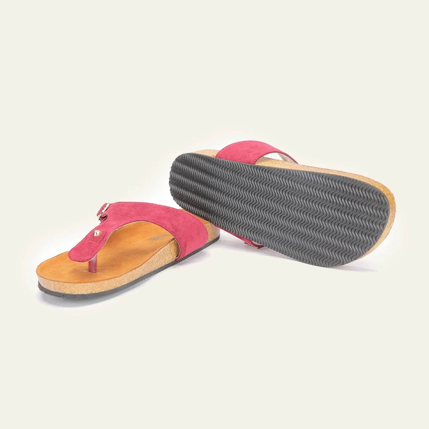 Women's Slippers US-BK-4354