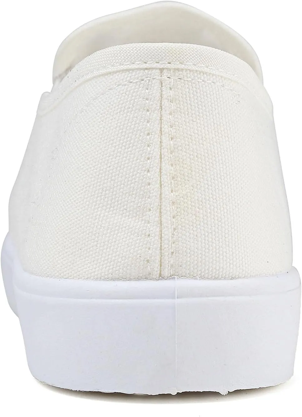 Womens White Canvas Sneakers Lightweight Lace Up Fashion Comfortable Canvas Shoes Low Top Slip On Casual Tennis Walking Shoes Women Footwear